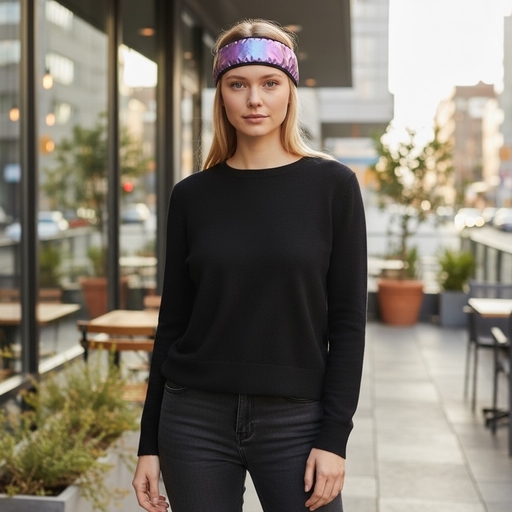 NWT UR Women’s All Weather Fleece Lined Headband‎ Run Performance Gift Warm